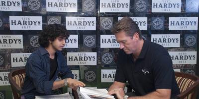 Glenn McGrath ambassador for Hardy Wines