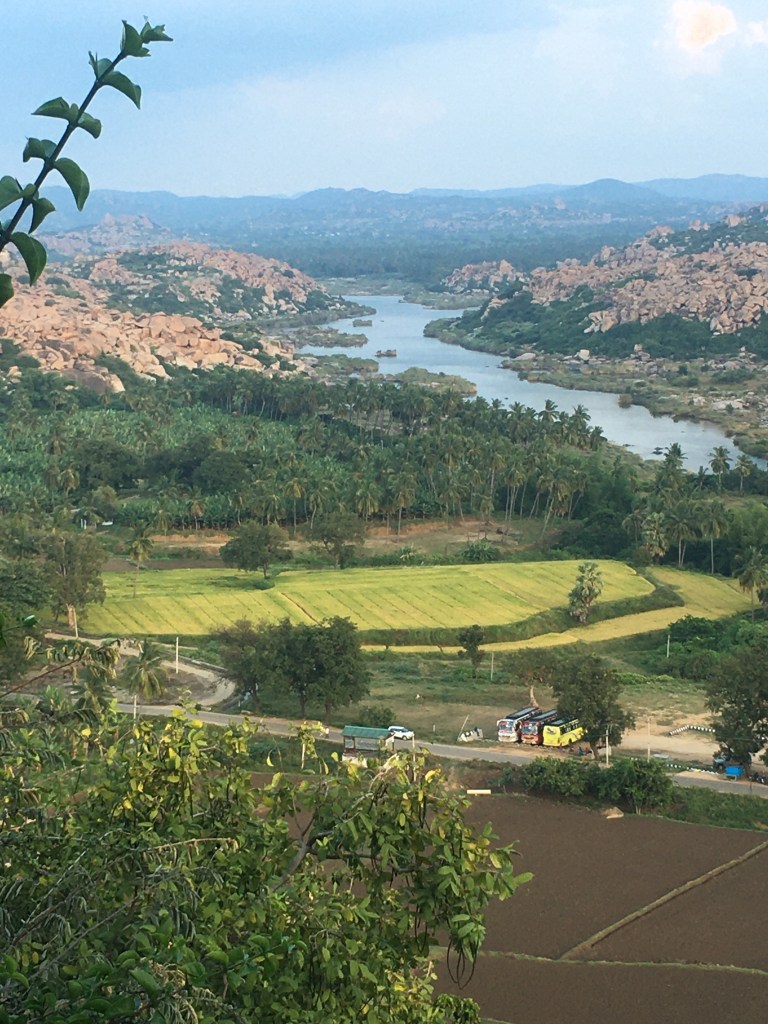Tungabhdra river Hampi