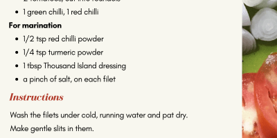 tomato chilli basa recipe